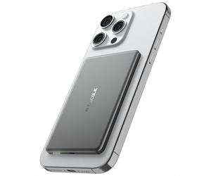 decqle “Air” Power Bank para MagSafe, 5000mAh Ultra Fino Powerbank Inalámbrica Cargador Portátil con Cable USB-C, Sólo para iPhone 17/16/15/14/13/12 Serie US