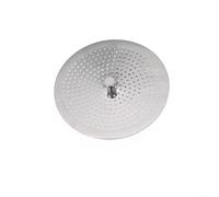 Decreto de polvo prensado de acero inoxidable para cafetera Moka de 4 tazas, 6 tazas, 9 tazas, uso con cafetera espresso en casa u oficina (9 tazas)