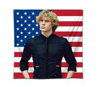 DecrPlus Tapiz de bandera americana, póster para colgar en la pared, 3 x 3 pies, decoración de fondo de dormitorio