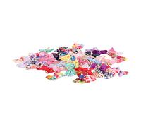 Decumeby 50 Lazos para el Pelo de de Primera Calidad, No Destiñen y Duraderos, Lindo Patrón para el Cuidado de Mascotas, Lazos para Halloween, Bodas, Cumpleaños, Navidad, Poliéster