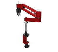 Decumeby Brazo de Roscado Ajustable de Aleación de Aluminio para una Alineación Precisa de la Pieza de Trabajo en Espacios Pequeños para Taller Rojo