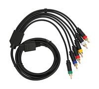 Decumeby Cable por Componentes RGB RGBS, Cable de Vídeo Multicompuesto, AV por Componentes Suave y Estable de Alta Flexibilidad con 4 Cabezales BNC para N64 CRT