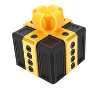 Decumeby Caja de Regalo de Broma, Caja Sorpresa Divertida de Doble Función, de Regalo Molesta con Tornillos Impresos en 3D para Cumpleaños y Vacaciones (Oro claro+Negro)