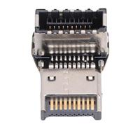 Decumeby Convertidor Tipo E de Placa Base de Ordenador, Adaptador de Placa de Circuito Multicapa para una Transferencia de Señal Suave, Gestión Organizada de Cables (PH76EE-B) (PH76EE-B)