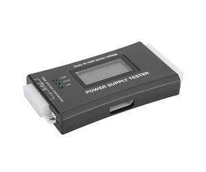 Decumeby Fuente de Alimentación ATX, Herramienta de Prueba de Mantenimiento de Host de Computadora, Pantalla LCD, Alarma Automática, Lectura Intuitiva de Voltaje para Entusiastas o Técnicos de PC