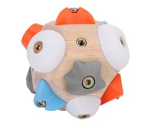 Decumeby Juego de Entrenamiento de Escalada en Roca Compacto Multifuncional de Juguete con Bloques de Roca para Todos los Escaladores de 10 Cm con 12 Clavijas de Colores