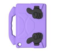 Decumeby MAX 11" Funda Protectora a Prueba de Golpes con Giratorio para un Uso Diario Cómodo, Protector de Tableta Anticaída para una Mejor Experiencia de Usuario (Morado Claro)