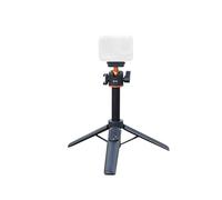 Decumeby Trípode Magnético para Palo de Selfie, Control Remoto BT, Cabezal de Bola Giratorio de 360°, Liberación Rápida, Ligero, Extensible a 55 Cm, con Soporte para Zapata Fría