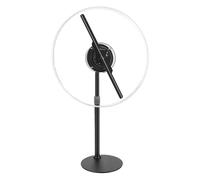 Decumeby Ventilador de Holograma 3D, Proyector de Holograma de 12,59 "con Cubierta, 234 Cuentas LED, Pantalla de Ventilador Giratorio de 1024 * 234PX para Tienda, Bar, Halloween (Enchufe de la UE)
