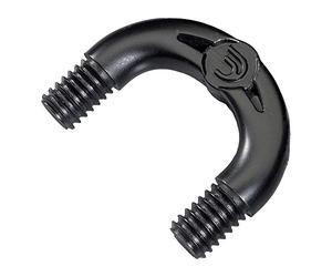 Deda Brooklyn Puente de Unión, Unisex Adulto, Negro, Extensiones: Entre 21 y 22 mm