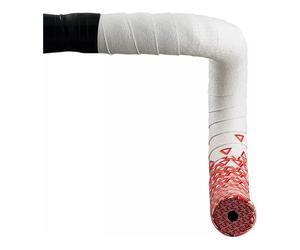 DEDA Cinta de manillar Loop rojo/blanco
