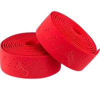 DEDA Cinta de manillar perforada rojo one_size