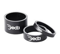 Deda Elementi Carbon Separador de Auriculares, Unisex Adulto, Negro, 3 mm