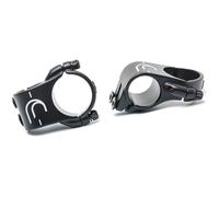 Deda Elementi Unisex's Parabolica Handlebar Extension Clamps, Black, 31.7mm