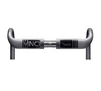 Deda Elementi Vinci DCR Shallow Handlebars, Polish On Black, 40cm