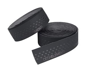 Deda JUEGO DE CINTA PRESA PERFORADA NEGRO BRILLANT