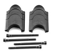 DEDA Kit de espaciadores Riser negro one_size