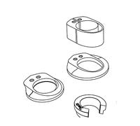 Deda Kit ESPACIADORES DIRECCION Potencia SUPERBOX, Sport, Multicolor (Multicolor), Talla Única