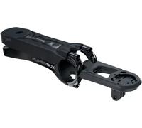DEDA Soporte de potencia Superbox para Garmin, Wahoo, Bryton y GoPro negro