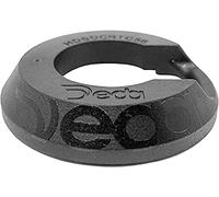 Deda Tapa DRECCION S-DCR 56mm 1.5 PLASTICO Dirección, Sport, Negro (Negro), Talla Única