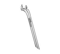 DEDA Tija de sillín RS 01 plata-brillante 27,2 mm / 350 mm / SB 21 mm