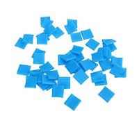 Dedal, 50 Piezas de Funda Suave para Dedos de Tamaño Pequeño para Manualidades (Cielo azul)