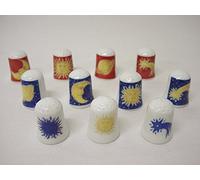 DEDAL PEQUEÑO Liso Porcelana Recuerdo Astros Planeta Sol Luna Estrella Cometa ARIADO (EL Precio ES para 1 Unidad. Enviar Mensaje ESPECIFICANDO CUAL Desea Escoger, SI Nos ES Posible)