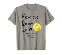 Dedalera Daisy Tulip Jardineros contra el Fascismo Protesta Camiseta