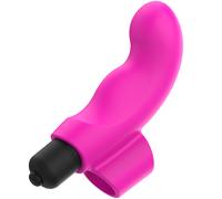 Ohmama - vibrador dedal rosa neon xmas edition