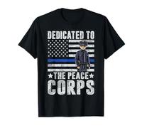 Dedicado a la Policía del Cuerpo de Paz Camiseta