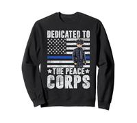 Dedicado a la Policía del Cuerpo de Paz Sudadera