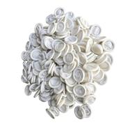 Dediles Desechables de Látex Blancos Antiestáticos 630 Piezas