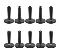 Dedjgoo 10 piezas de soporte magnético negro para vinilo de letreros, envoltura de coche y manualidades, fabricación de letreros de vinilo, herramientas de imanes