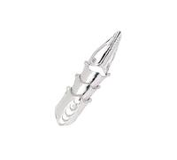 Dedo anular de la aleación Elegante de los Anillos de Las Mujeres de los Hombres gótico Punk Full Ring Garra de Spike nudillo de la Armadura Completa Conjunto Anillo