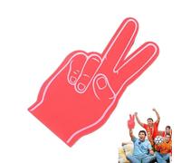 Dedo de espuma gigante: dedos de espuma para animadoras, gladiadores de puntero de espuma ligera, dedo de espuma deportiva, mano de espuma en blanco, accesorios de animación para eventos deportivos