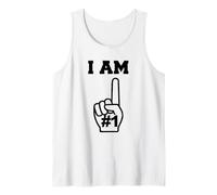 Dedo de Espuma I Am Number One Camiseta sin Mangas