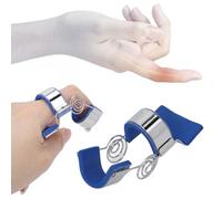 Dedo de Férula de Resorte, Férula de Extensión de Dedo Flexible de Retorno Automático para Doblar Insuficiente para el Hospital (S)