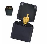 Dedo Medio en una Caja, Caja De Regalo Para El Dedo Medio, Cajas para Regalo de Broma Divertida para Adultos Divertidos Amigos Escritorio Decoración del Hogar