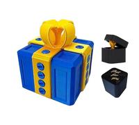 Dedo Medios en una Caja, Caja Sorpresa con Dedo Medio,Middle Finger in a Box,Bromas para Adultos Divertidos,Cajas para Regalo de Broma DivertidaDecoración De Escritorio,Decoracións del Hogar