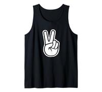 Dedo Paz Adiós Camiseta sin Mangas