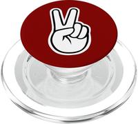 Dedo Paz Adiós PopSockets PopGrip para MagSafe