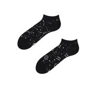 Dedoles Calcetines Unisex Hombre Mujer y Niños Algodón muchos diseños divertidos diferente izquierda derecha, color: Negro, diseño: Signos del zodíaco (tobilleros), tamaño: 35-38