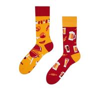 Dedoles Calcetines Unisex Hombre Mujer y Niños Algodón muchos diseños divertidos diferente izquierda derecha, color: Multicolor, diseño: Cerveza y barbacoa, tamaño: 35-38