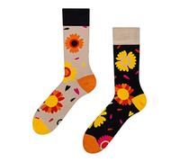Dedoles Calcetines Unisex Hombre Mujer y Niños Algodón muchos diseños divertidos diferente izquierda derecha, color: Multicolor, diseño: Me quiere, no me quiere, tamaño: 35-38