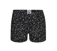 Dedoles Calzoncillos Hombre y Chico Ropa Interior Algodón Boxer Muchos diseños Divertidos Dinosaurios Hockey Patos, Color: Negro, diseño: Signos del zodíaco (bóxers), tamaño: S