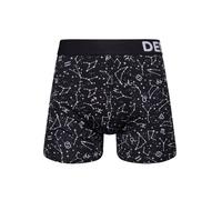 Dedoles Calzoncillos Hombre y Chico Ropa Interior Algodón Boxer Muchos diseños Divertidos Dinosaurios Hockey Patos, Color: Negro, diseño: Signos del zodíaco (bóxers Ajustados), tamaño: L