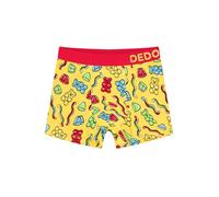 Dedoles Calzoncillos Hombre y Chico Ropa Interior Algodón Boxer Muchos diseños Divertidos Dinosaurios Hockey Patos, Color: Amarillo, diseño: Ositos de Goma (niño), tamaño: 6-8 años
