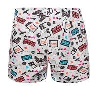 Dedoles Calzoncillos Hombre y Chico Ropa Interior Algodón Boxer Muchos diseños Divertidos Dinosaurios Hockey Patos, Color: Azul, diseño: Jugador (bóxers), tamaño: M