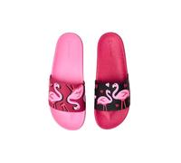 Dedoles Chanclas & Pantuflas Unisex Hombre Mujer y Niños Sandalias diseños divertidos Libros Pizza Flores Fiesta Café Regalo, color: Rosa, diseño: Flamencos y corazones, tamaño: 38