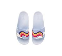 Dedoles Chanclas Unisex Hombre Mujer y Niños Sandalias diseños divertidos Libros Pizza Flores Fiesta Café Regalo, Color: Cielo arco iris, Tamaño: 37EU